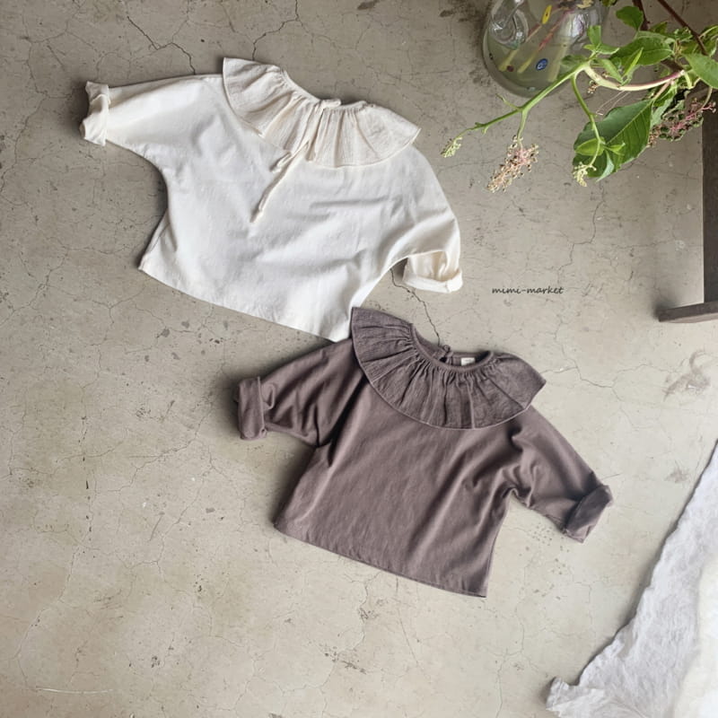 MIMI MARKET - Korean Children Fashion - #Kfashion4kids - Anjuo Collar Tee - 9