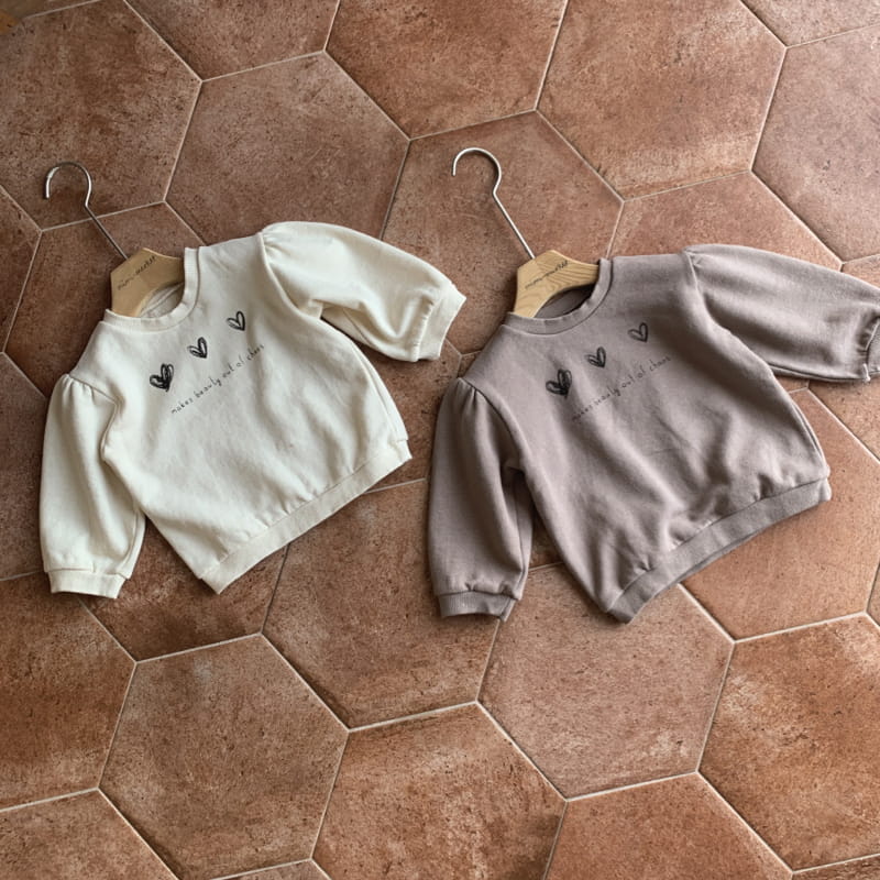 MIMI MARKET - Korean Children Fashion - #Kfashion4kids - Love Sweatshirt