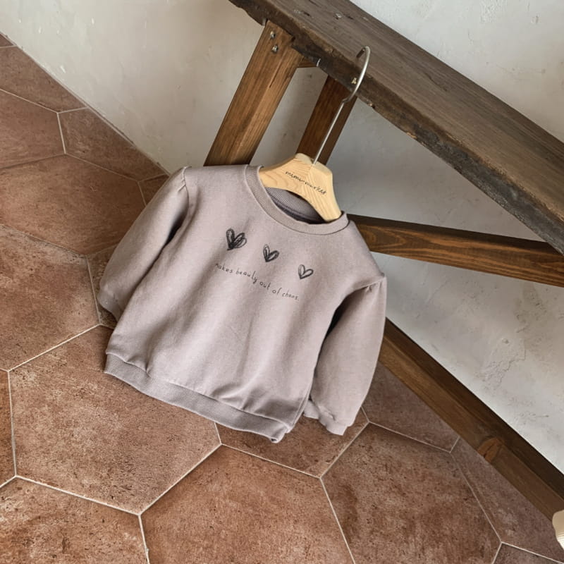 MIMI MARKET - Korean Children Fashion - #Kfashion4kids - Love Sweatshirt - 11