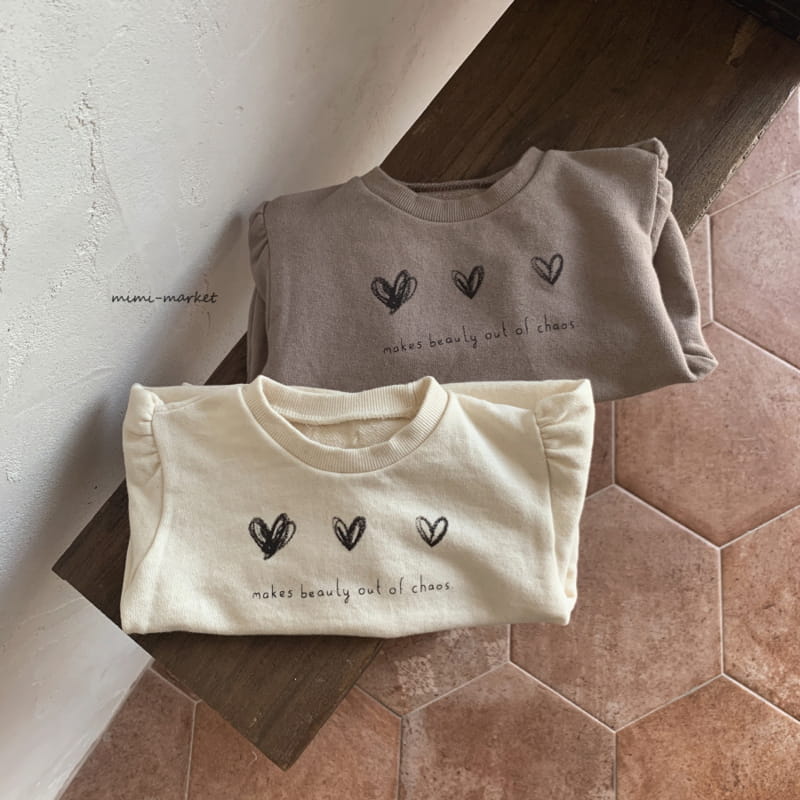 MIMI MARKET - Korean Children Fashion - #Kfashion4kids - Love Sweatshirt - 2