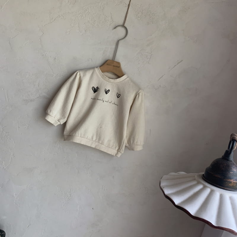 MIMI MARKET - Korean Children Fashion - #Kfashion4kids - Love Sweatshirt - 4