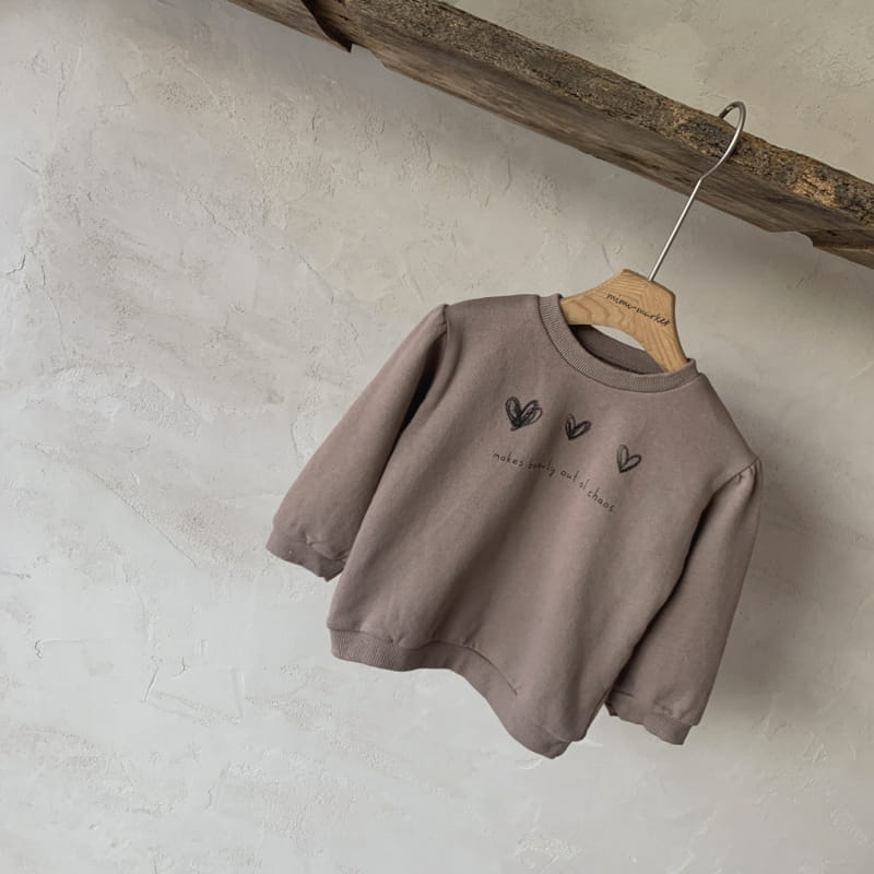 MIMI MARKET - Korean Children Fashion - #Kfashion4kids - Love Sweatshirt - 5
