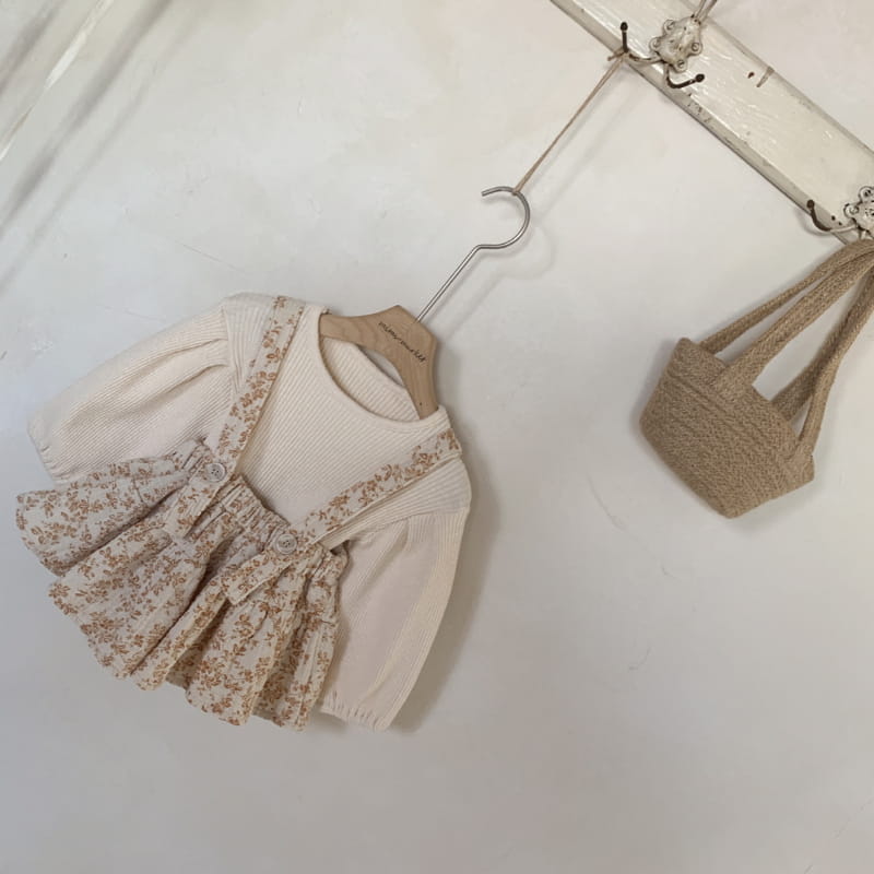 MIMI MARKET - Korean Children Fashion - #Kfashion4kids - Lace Rib Tee - 11