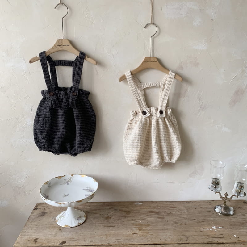 MIMI MARKET - Korean Children Fashion - #Kfashion4kids - Wafflrea Dungarees - 8