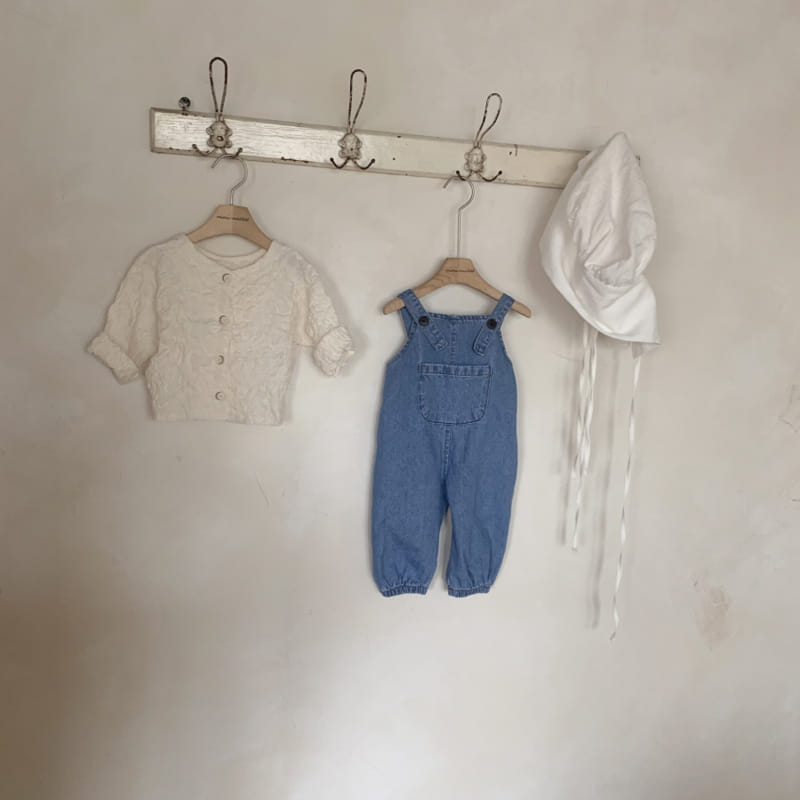 MIMI MARKET - Korean Children Fashion - #Kfashion4kids - Momo Denim Dungarees - 9