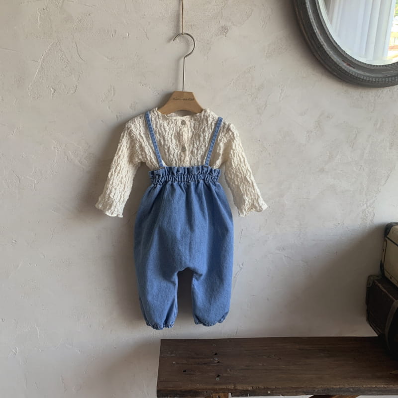 MIMI MARKET - Korean Children Fashion - #Kfashion4kids - Bigi Denom Dungarees - 4