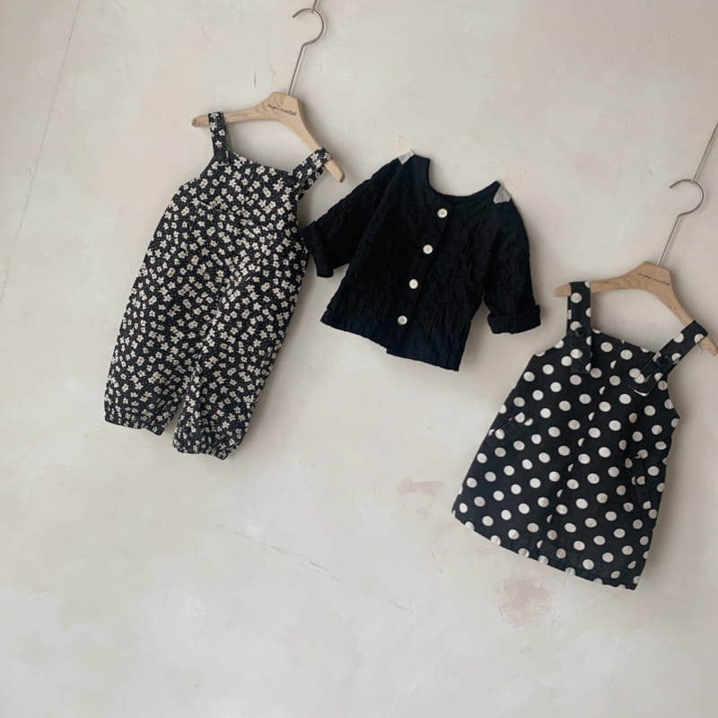 MIMI MARKET - Korean Children Fashion - #Kfashion4kids - Dungarees One-piece - 4
