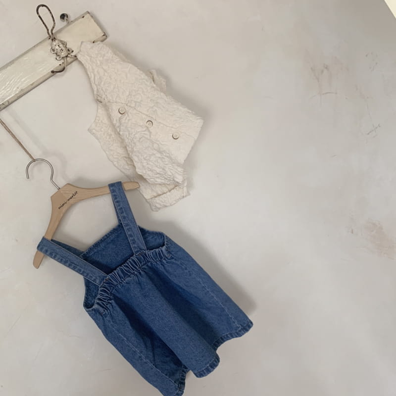 MIMI MARKET - Korean Children Fashion - #Kfashion4kids - Dungarees One-piece - 6