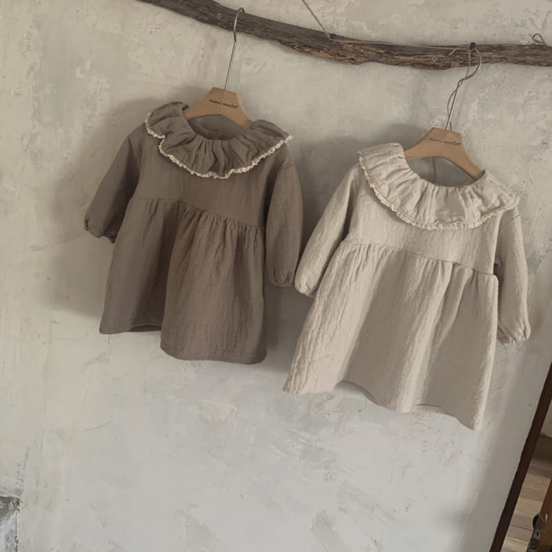 MIMI MARKET - Korean Children Fashion - #Kfashion4kids - Lace Toshon One-piece