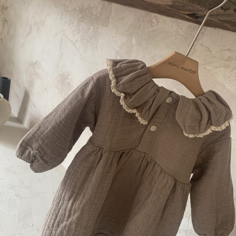 MIMI MARKET - Korean Children Fashion - #Kfashion4kids - Lace Toshon One-piece - 10