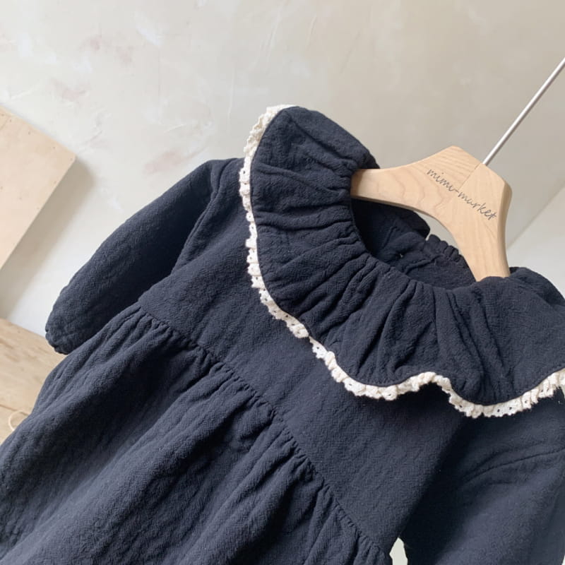 MIMI MARKET - Korean Children Fashion - #Kfashion4kids - Lace Toshon One-piece - 6