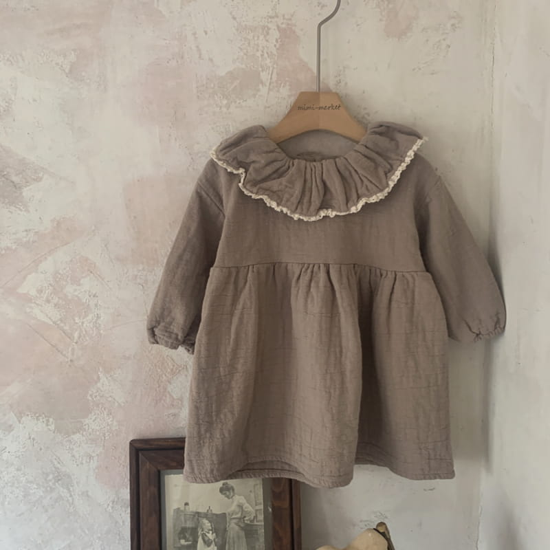 MIMI MARKET - Korean Children Fashion - #Kfashion4kids - Lace Toshon One-piece - 8