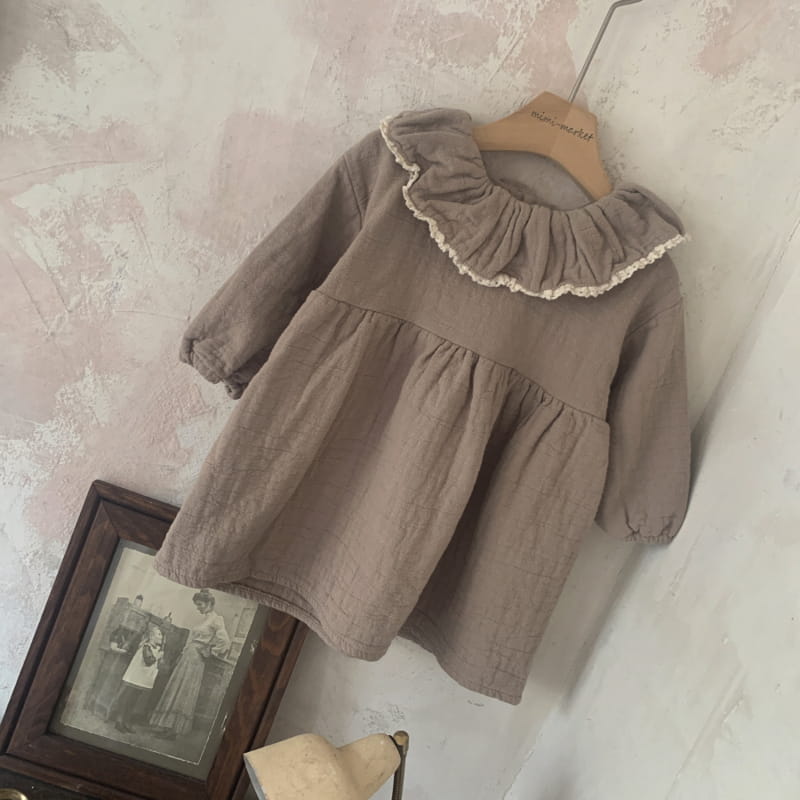 MIMI MARKET - Korean Children Fashion - #Kfashion4kids - Lace Toshon One-piece - 9