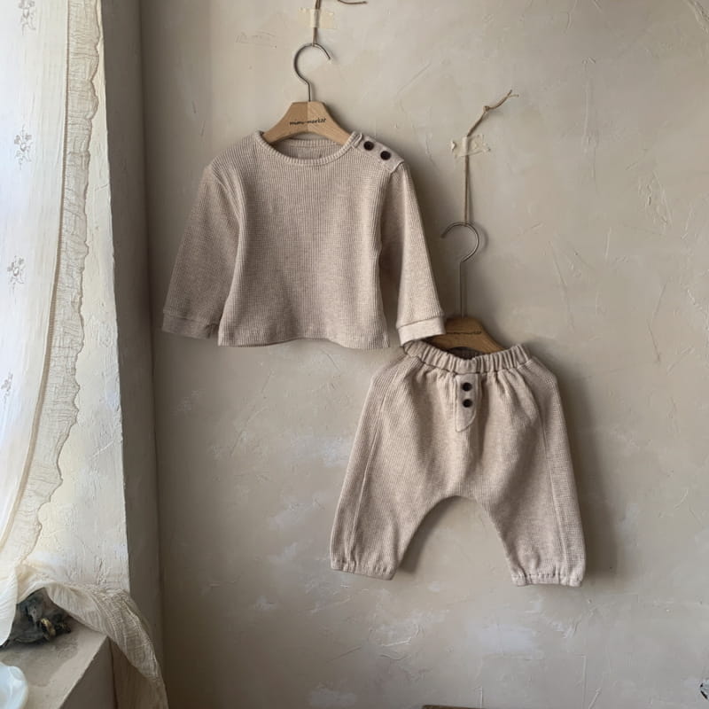 MIMI MARKET - Korean Children Fashion - #Kfashion4kids - Upi Top Bottom Set - 11