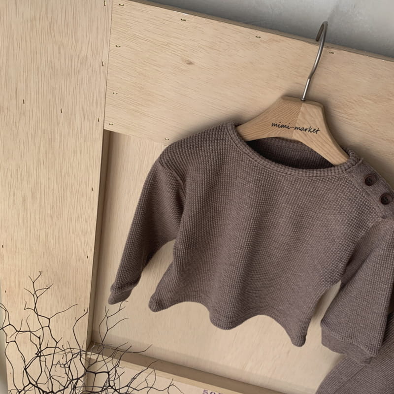 MIMI MARKET - Korean Children Fashion - #Kfashion4kids - Upi Top Bottom Set - 6