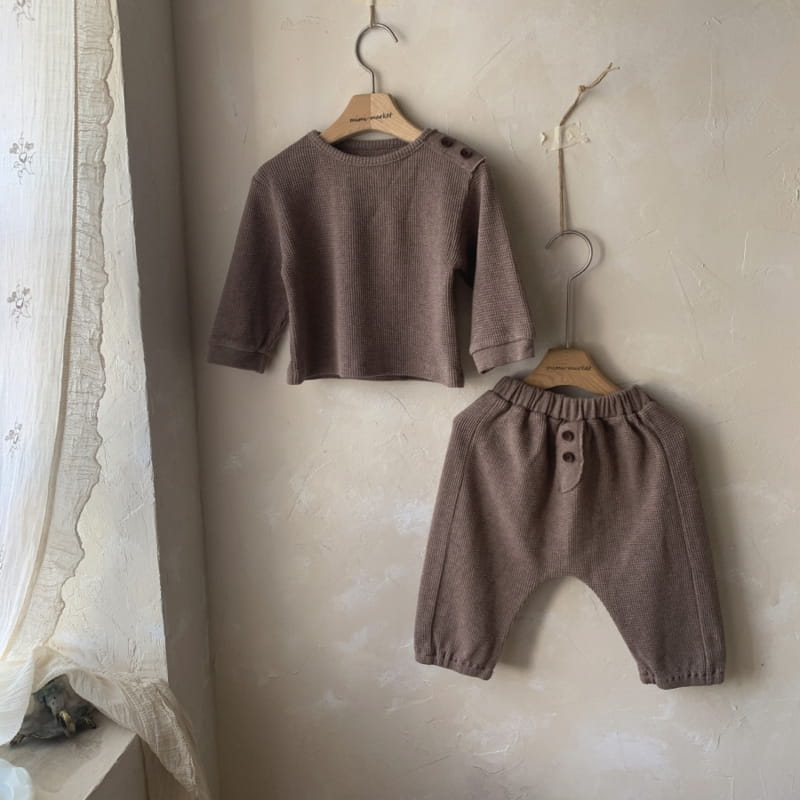 MIMI MARKET - Korean Children Fashion - #Kfashion4kids - Upi Top Bottom Set - 9
