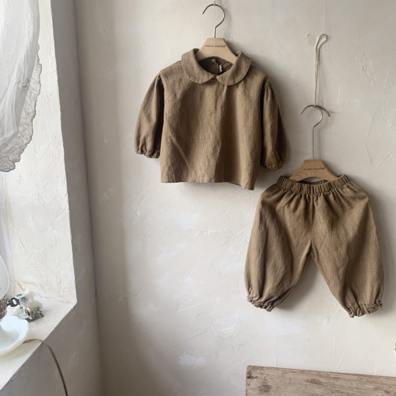 MIMI MARKET - Korean Children Fashion - #Kfashion4kids - Pollin Top Bottom Set