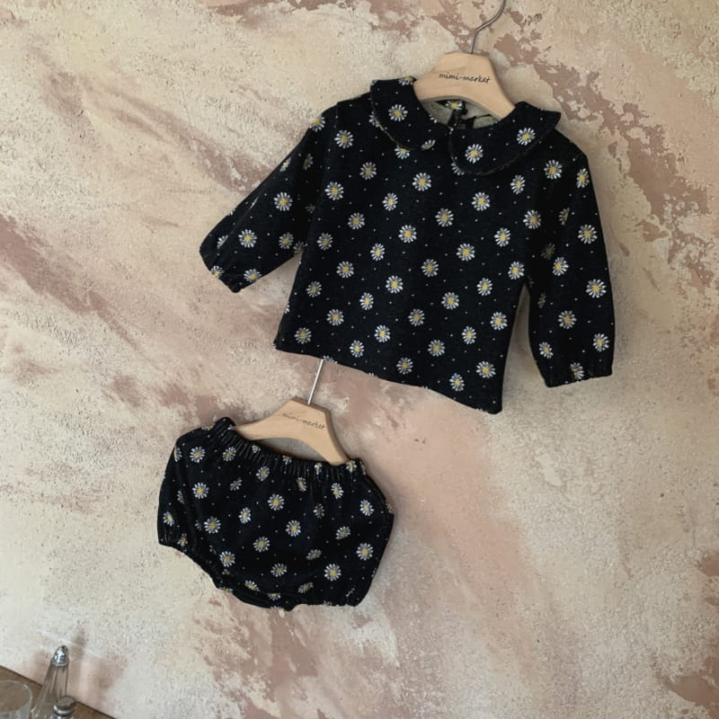 MIMI MARKET - Korean Children Fashion - #Kfashion4kids - Misti Top Bottom Set - 3