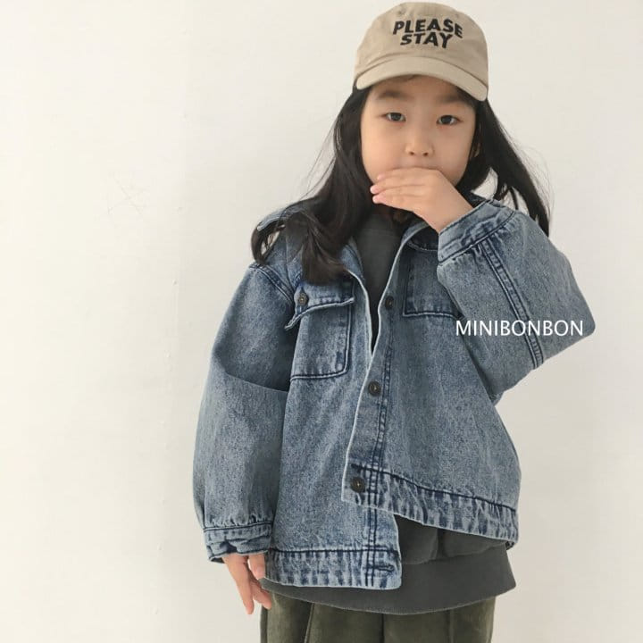 MINI BONGBONG - Korean Children Fashion - #Kfashion4kids - Shirt Denim Jacket