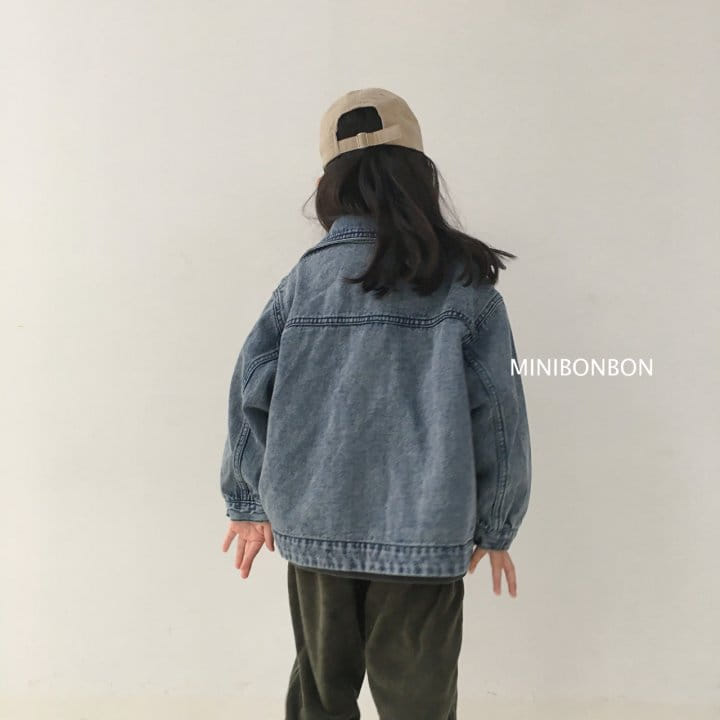 MINI BONGBONG - Korean Children Fashion - #Kfashion4kids - Shirt Denim Jacket - 3