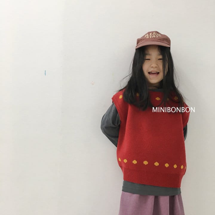 MINI BONGBONG - Korean Children Fashion - #Kfashion4kids - Point Vest
