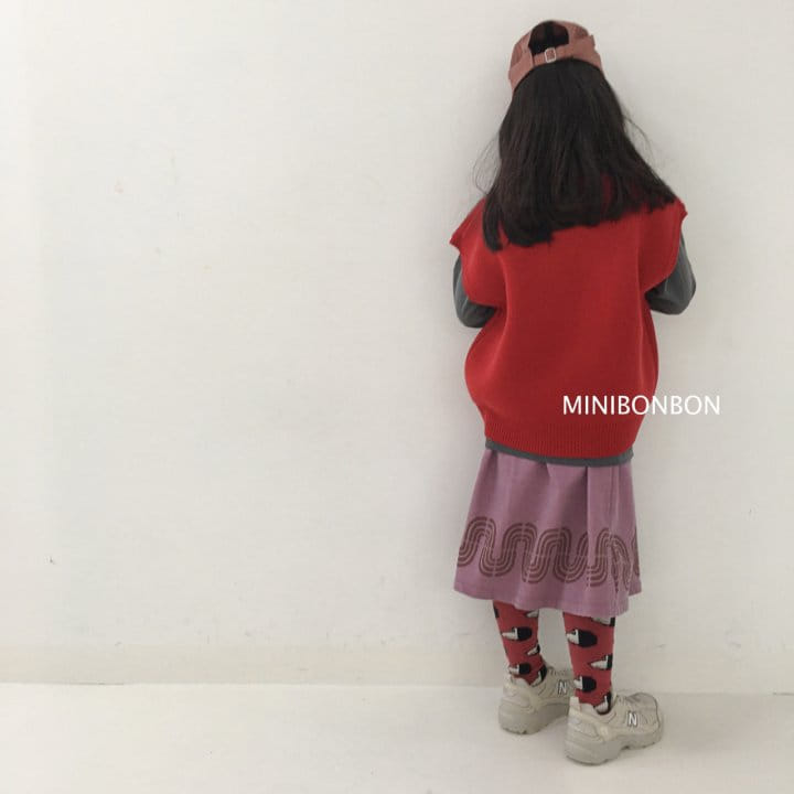 MINI BONGBONG - Korean Children Fashion - #Kfashion4kids - Point Vest - 3