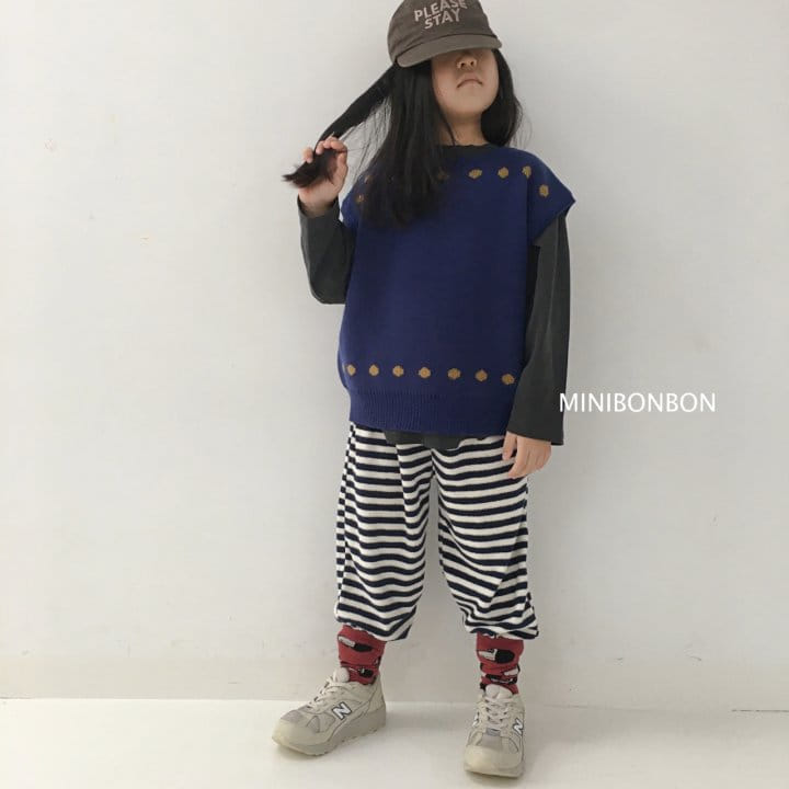 MINI BONGBONG - Korean Children Fashion - #Kfashion4kids - Point Vest - 5