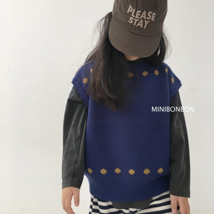 MINI BONGBONG - Korean Children Fashion - #Kfashion4kids - Point Vest - 6