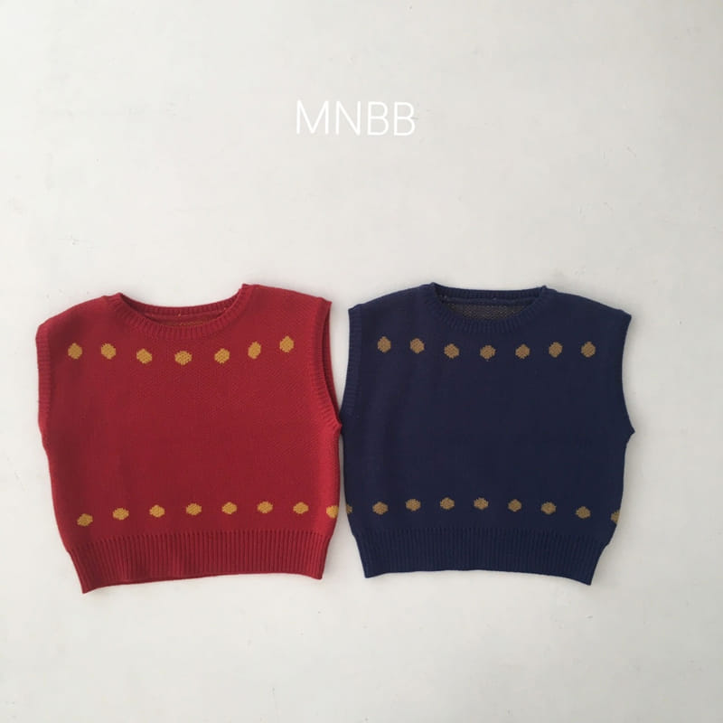 MINI BONGBONG - Korean Children Fashion - #Kfashion4kids - Point Vest - 9
