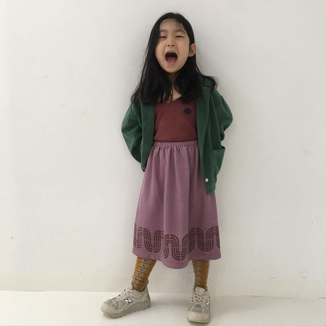 MINI BONGBONG - Korean Children Fashion - #Kfashion4kids - Pretzel Skirt