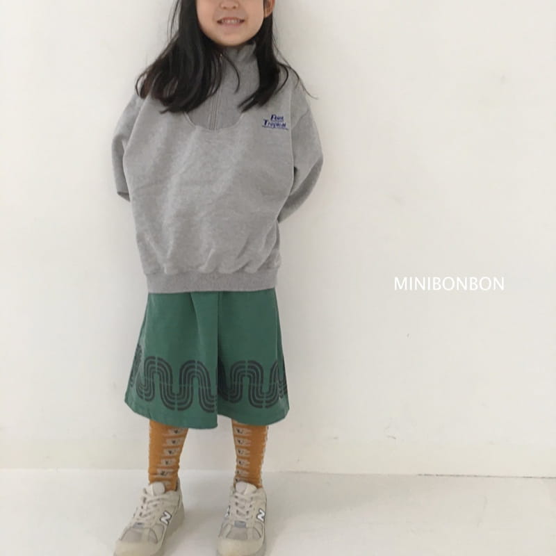 MINI BONGBONG - Korean Children Fashion - #Kfashion4kids - Half Neck Sweatshirt - 5
