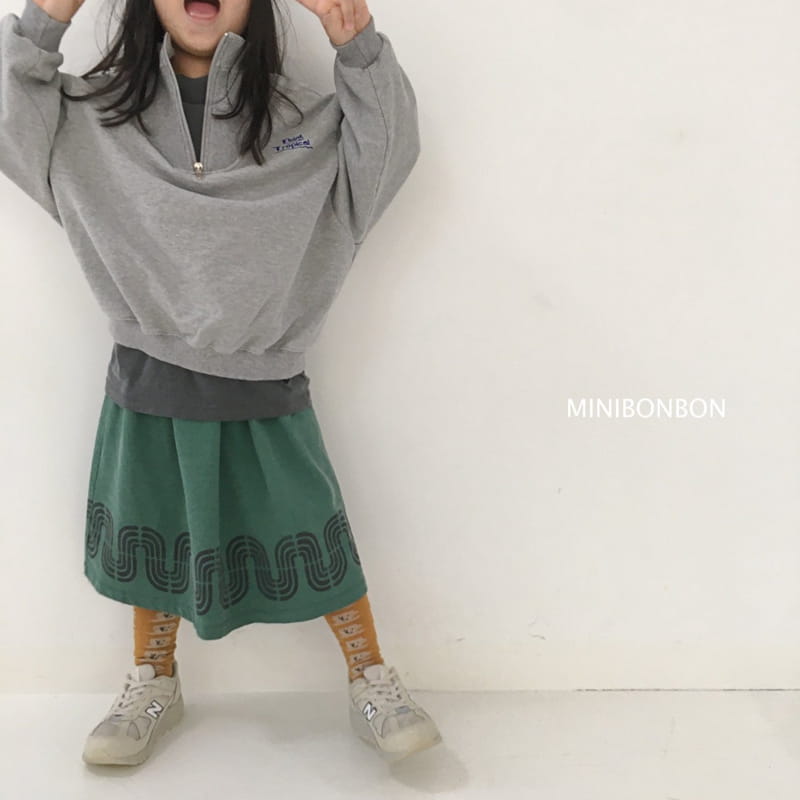 MINI BONGBONG - Korean Children Fashion - #Kfashion4kids - Half Neck Sweatshirt - 7