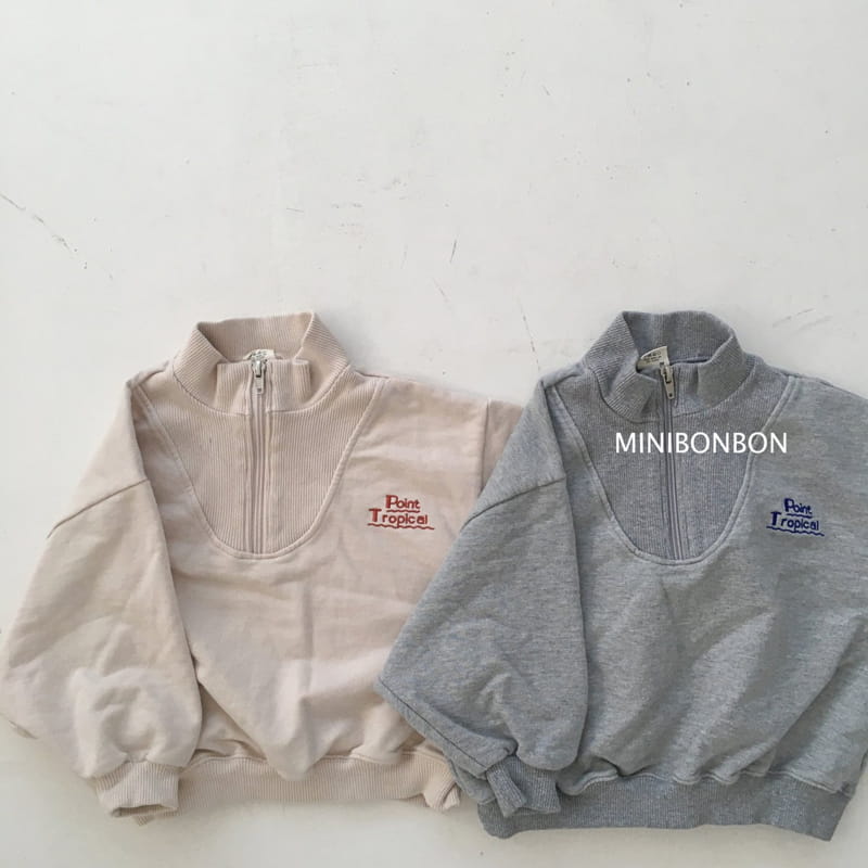 MINI BONGBONG - Korean Children Fashion - #Kfashion4kids - Half Neck Sweatshirt - 9