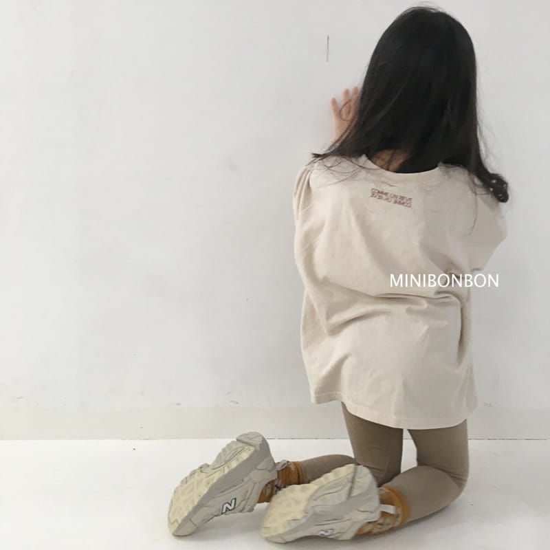 MINI BONGBONG - Korean Children Fashion - #Kfashion4kids - Blanc Noi Tee - 5