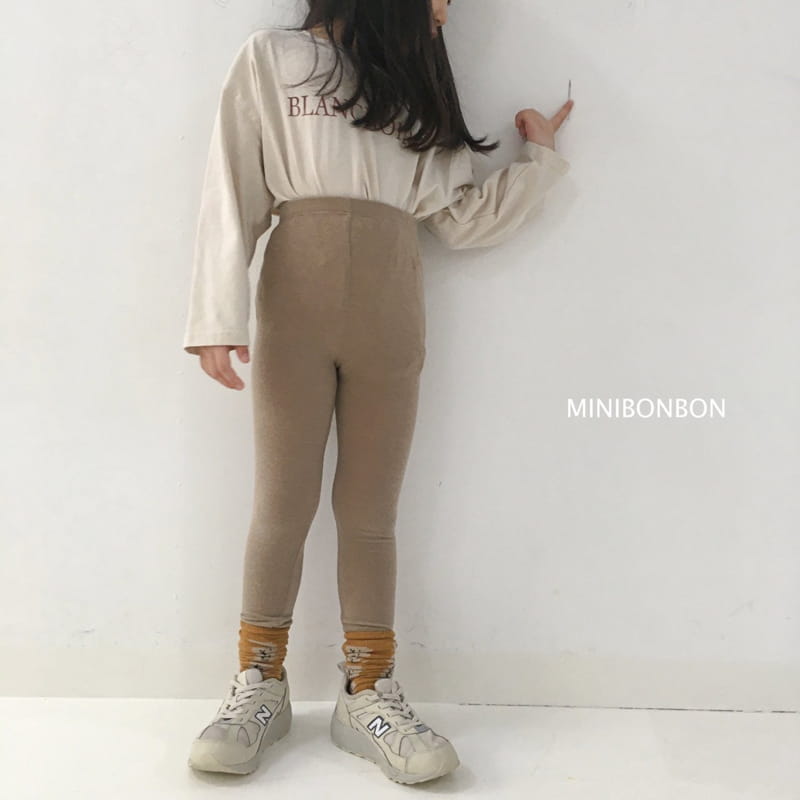 MINI BONGBONG - Korean Children Fashion - #Kfashion4kids - Blanc Noi Tee - 6