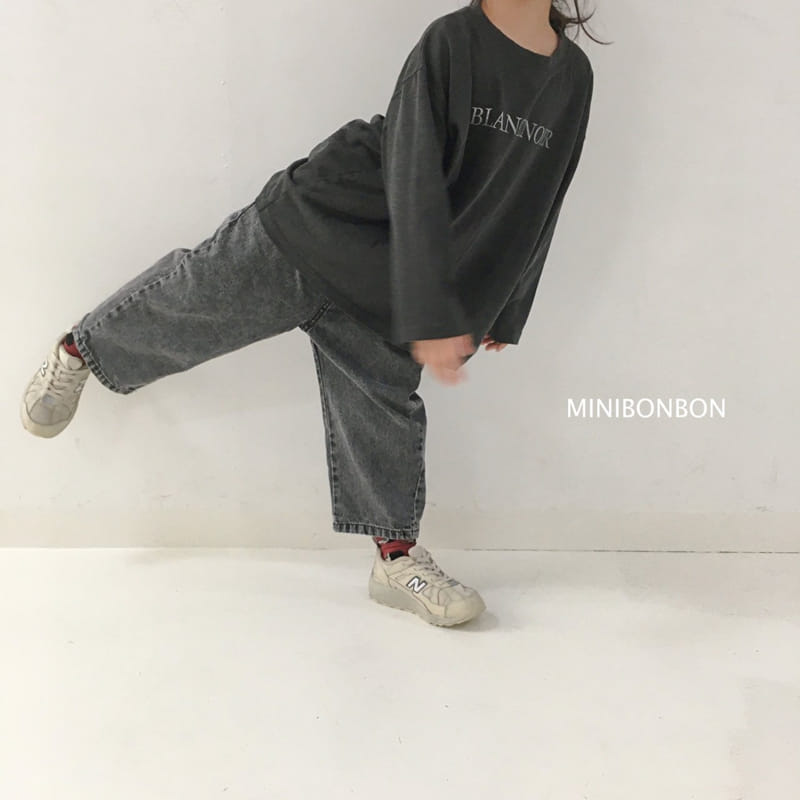 MINI BONGBONG - Korean Children Fashion - #Kfashion4kids - Blanc Noi Tee - 7
