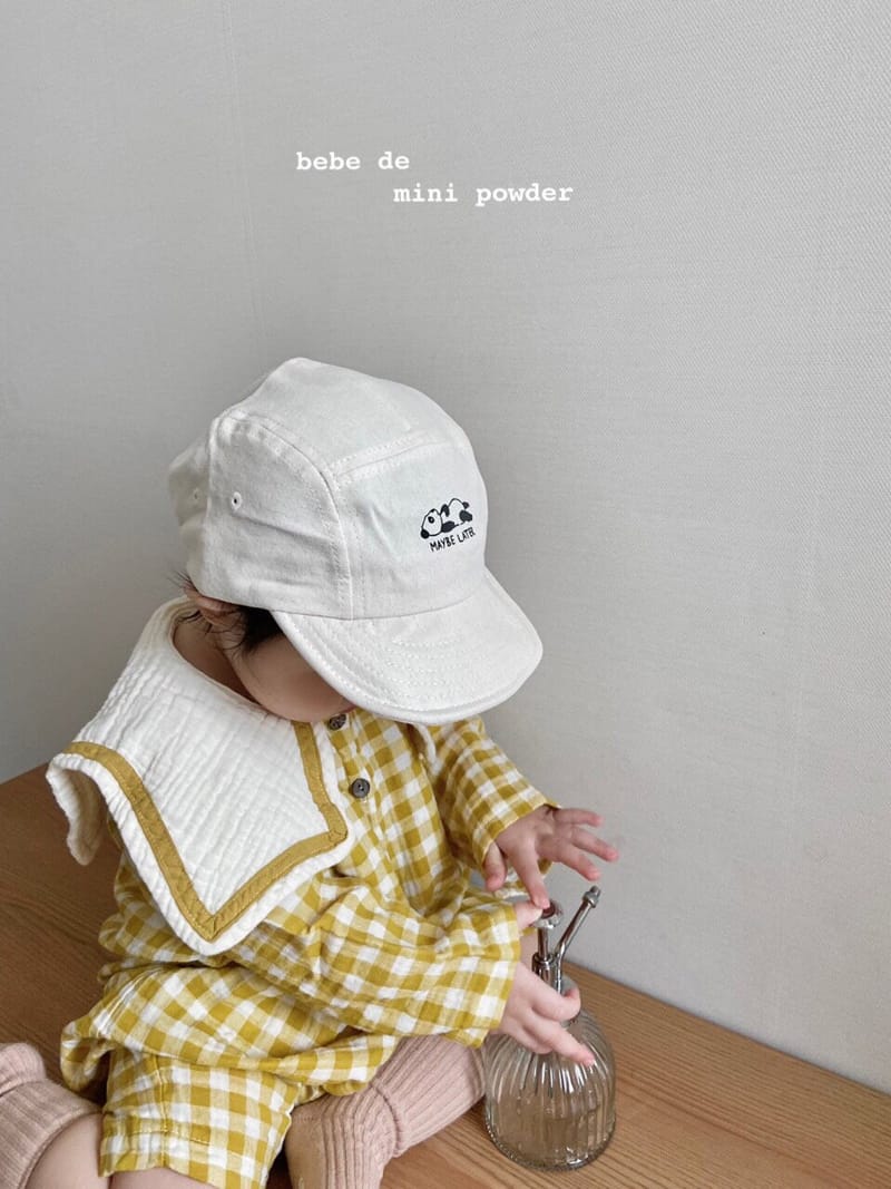 MINI POWDER - Korean Children Fashion - #Kfashion4kids - Check Sailor Bodysuit - 10