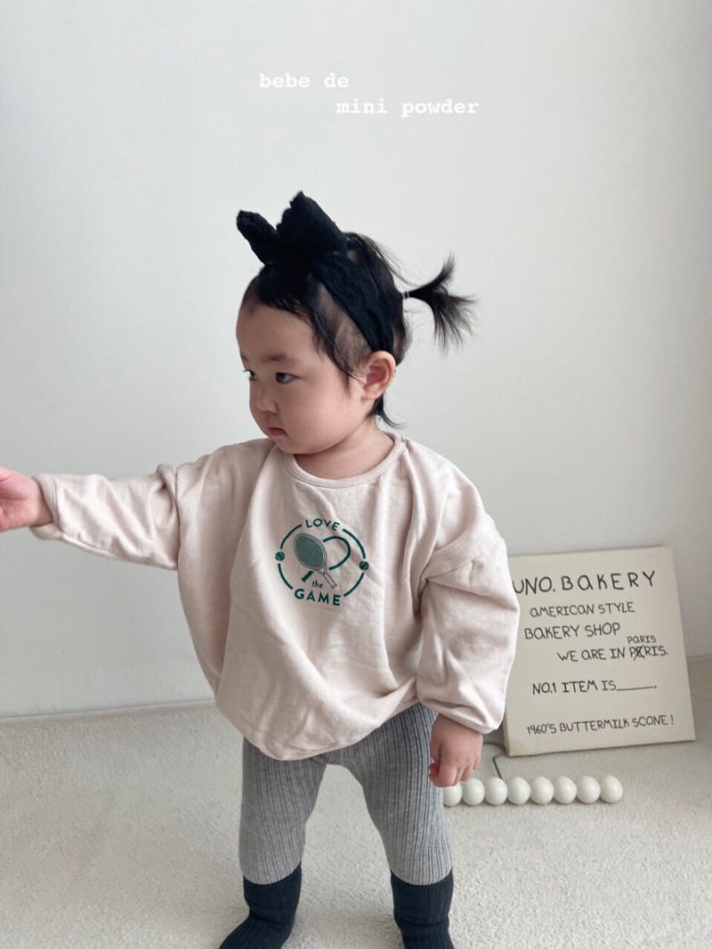 MINI POWDER - Korean Children Fashion - #Kfashion4kids - Tennis Tee