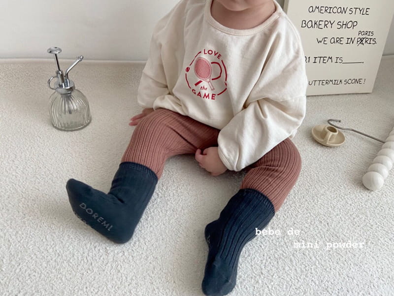 MINI POWDER - Korean Children Fashion - #Kfashion4kids - Tennis Tee - 12