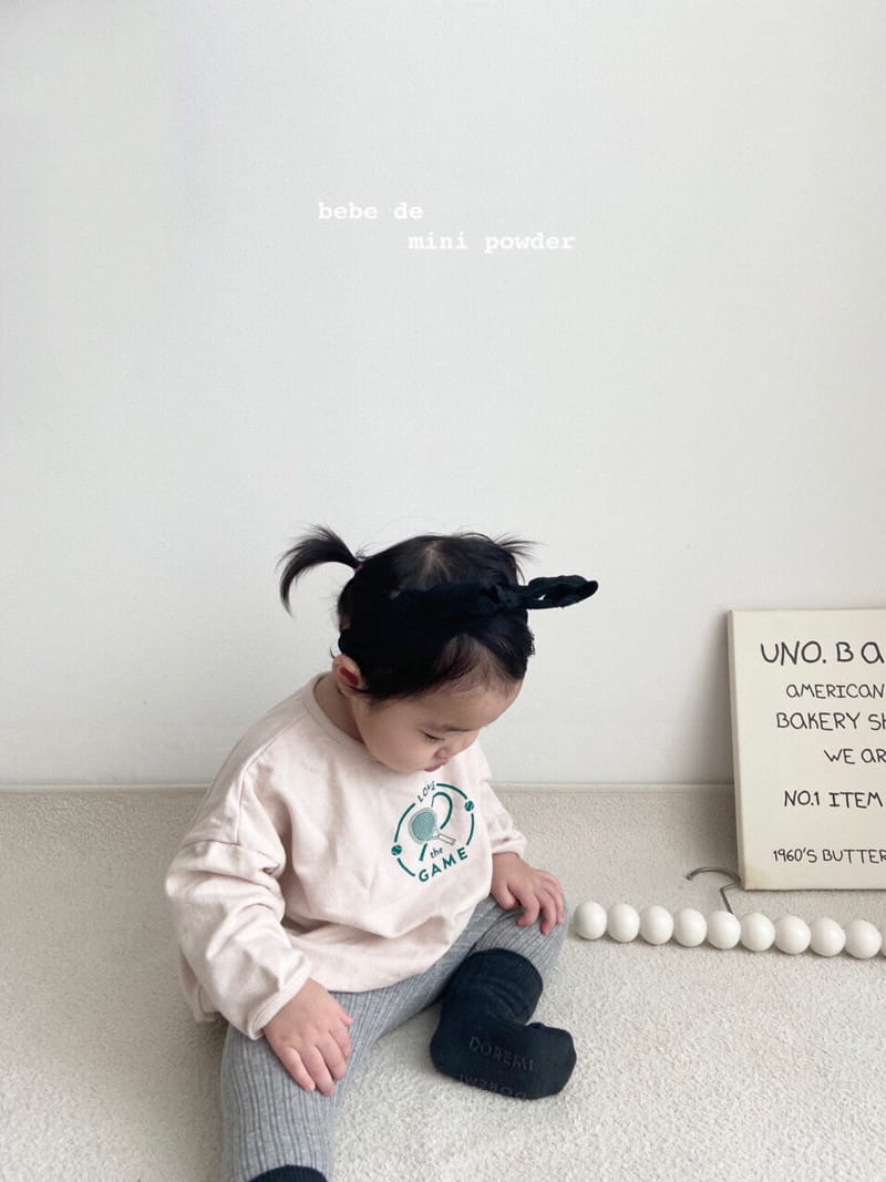 MINI POWDER - Korean Children Fashion - #Kfashion4kids - Tennis Tee - 4