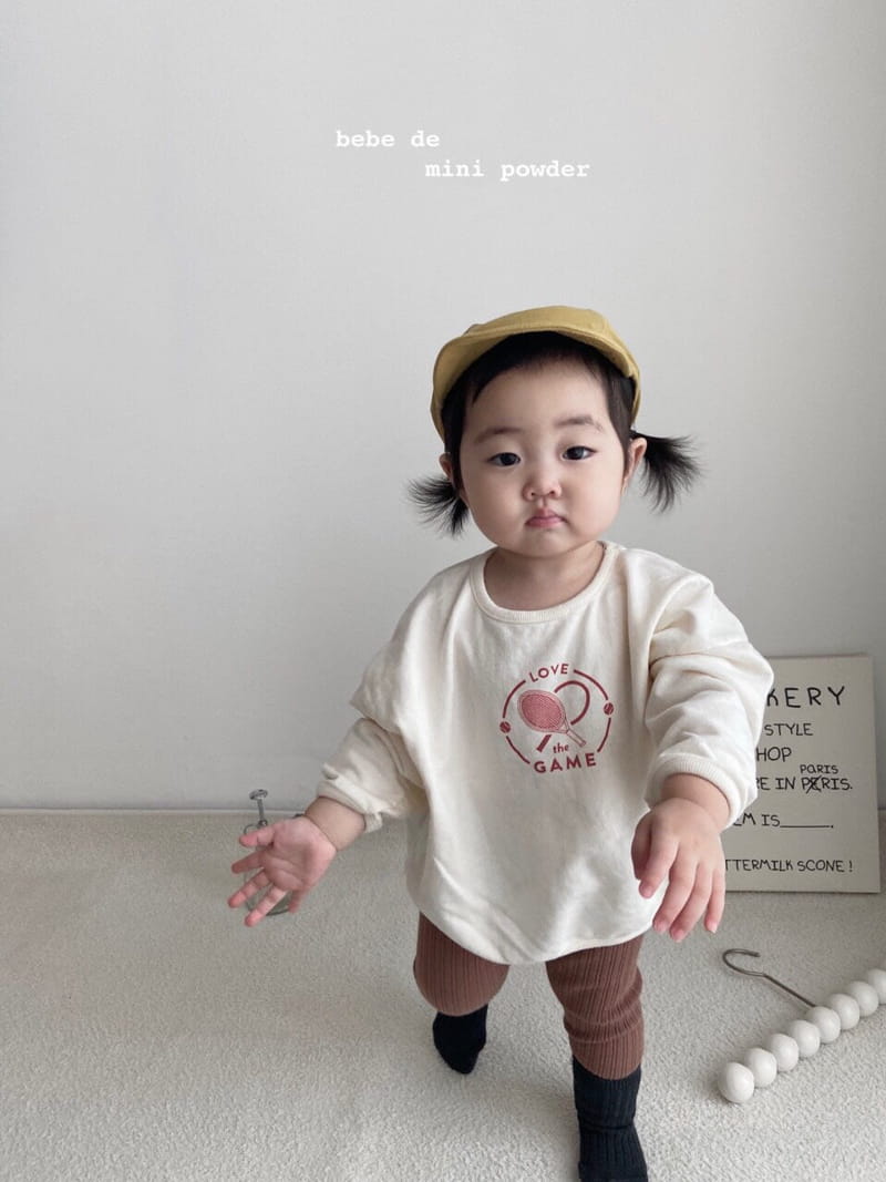 MINI POWDER - Korean Children Fashion - #Kfashion4kids - Tennis Tee - 8