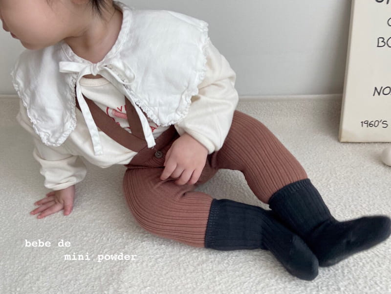 MINI POWDER - Korean Children Fashion - #Kfashion4kids - Band Button Leggings - 5