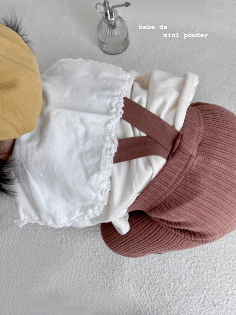 MINI POWDER - Korean Children Fashion - #Kfashion4kids - Band Button Leggings - 6