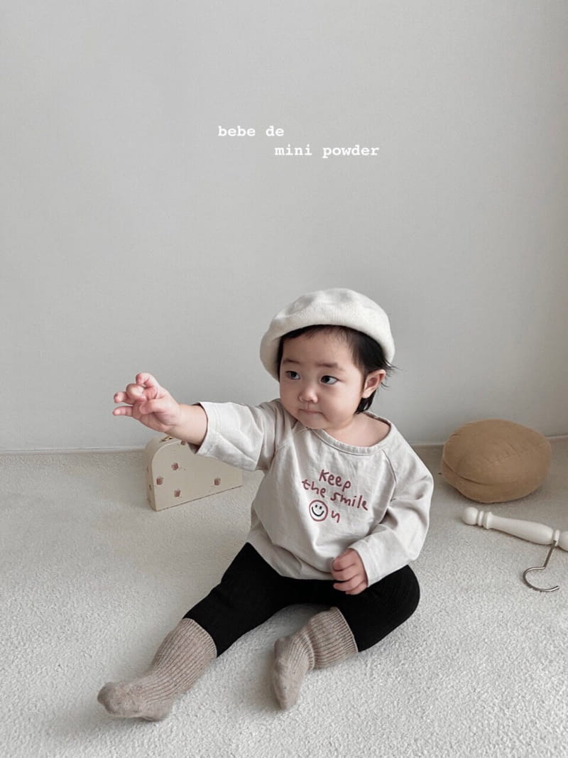 MINI POWDER - Korean Children Fashion - #Kfashion4kids - Smile Tee - 5
