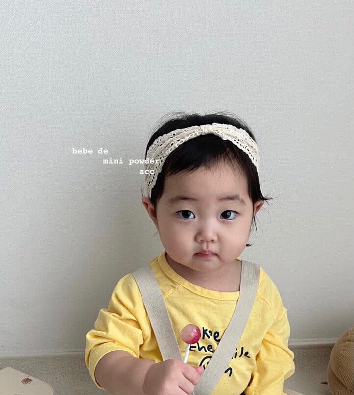 MINI POWDER - Korean Children Fashion - #Kfashion4kids - Fall Lace Hairband