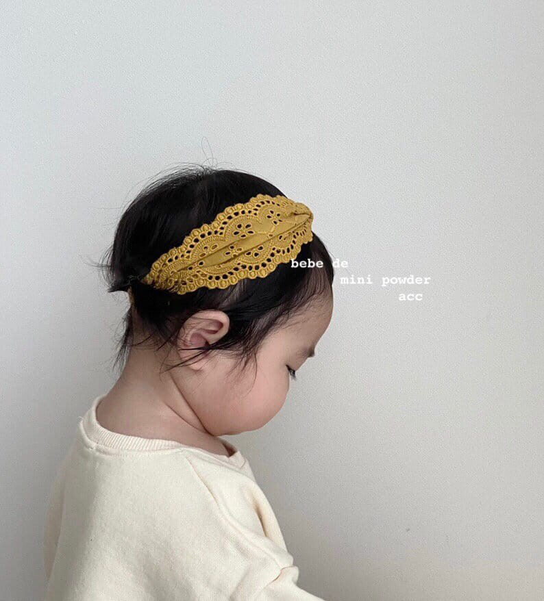 MINI POWDER - Korean Children Fashion - #Kfashion4kids - Fall Lace Hairband - 11