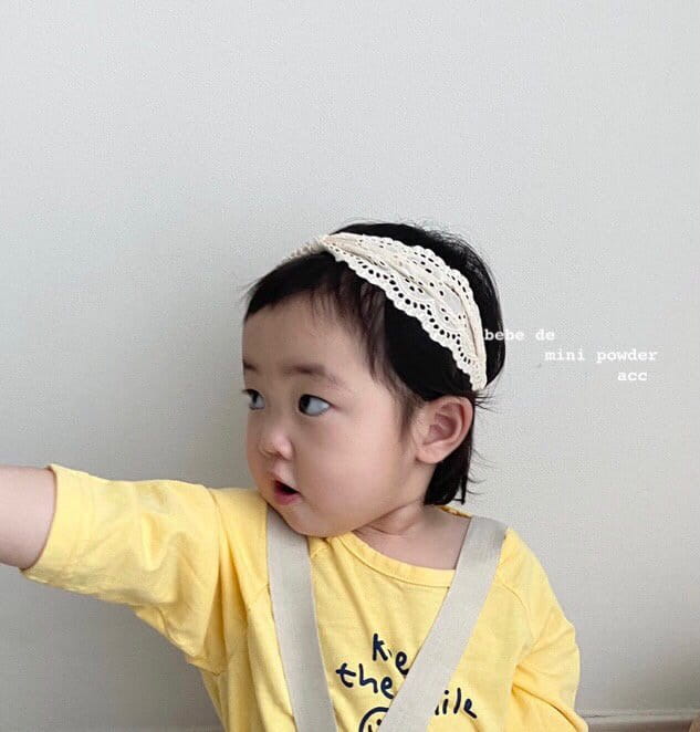 MINI POWDER - Korean Children Fashion - #Kfashion4kids - Fall Lace Hairband - 2
