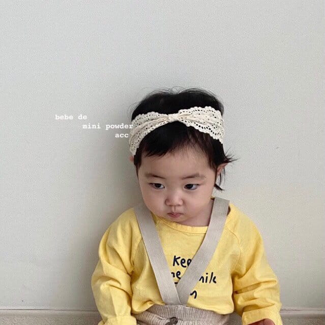 MINI POWDER - Korean Children Fashion - #Kfashion4kids - Fall Lace Hairband - 3
