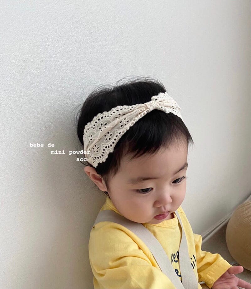 MINI POWDER - Korean Children Fashion - #Kfashion4kids - Fall Lace Hairband - 4