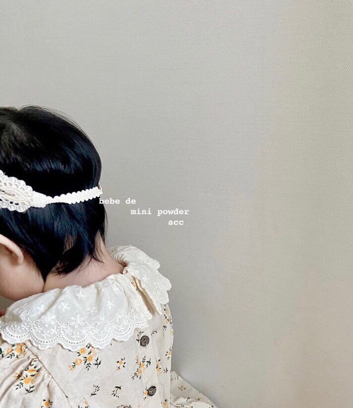 MINI POWDER - Korean Children Fashion - #Kfashion4kids - Fall Lace Hairband - 6